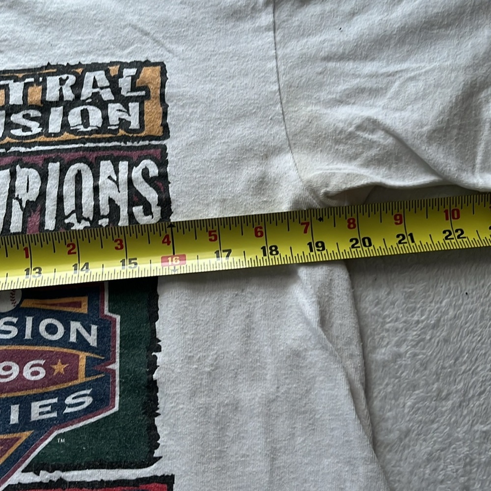 Cleveland Indians 1996 Division Champions Shirt - Picture 10 of 10